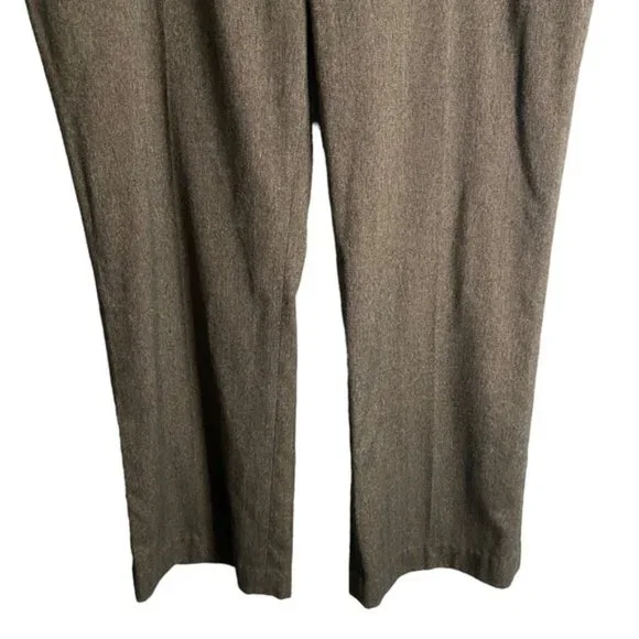 Haggar Women's Tan Rayon Blend Straight Leg Pants - Picture 3 of 8